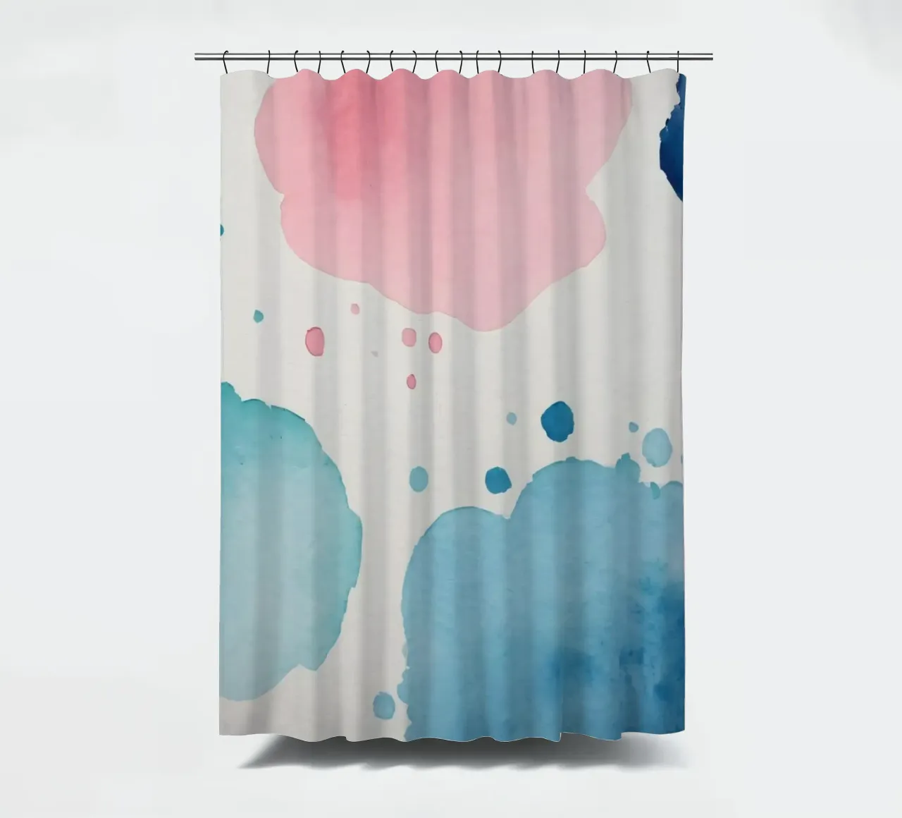 Macchie colorate astratte ad acquerello tenda da doccia da DesignDoodle