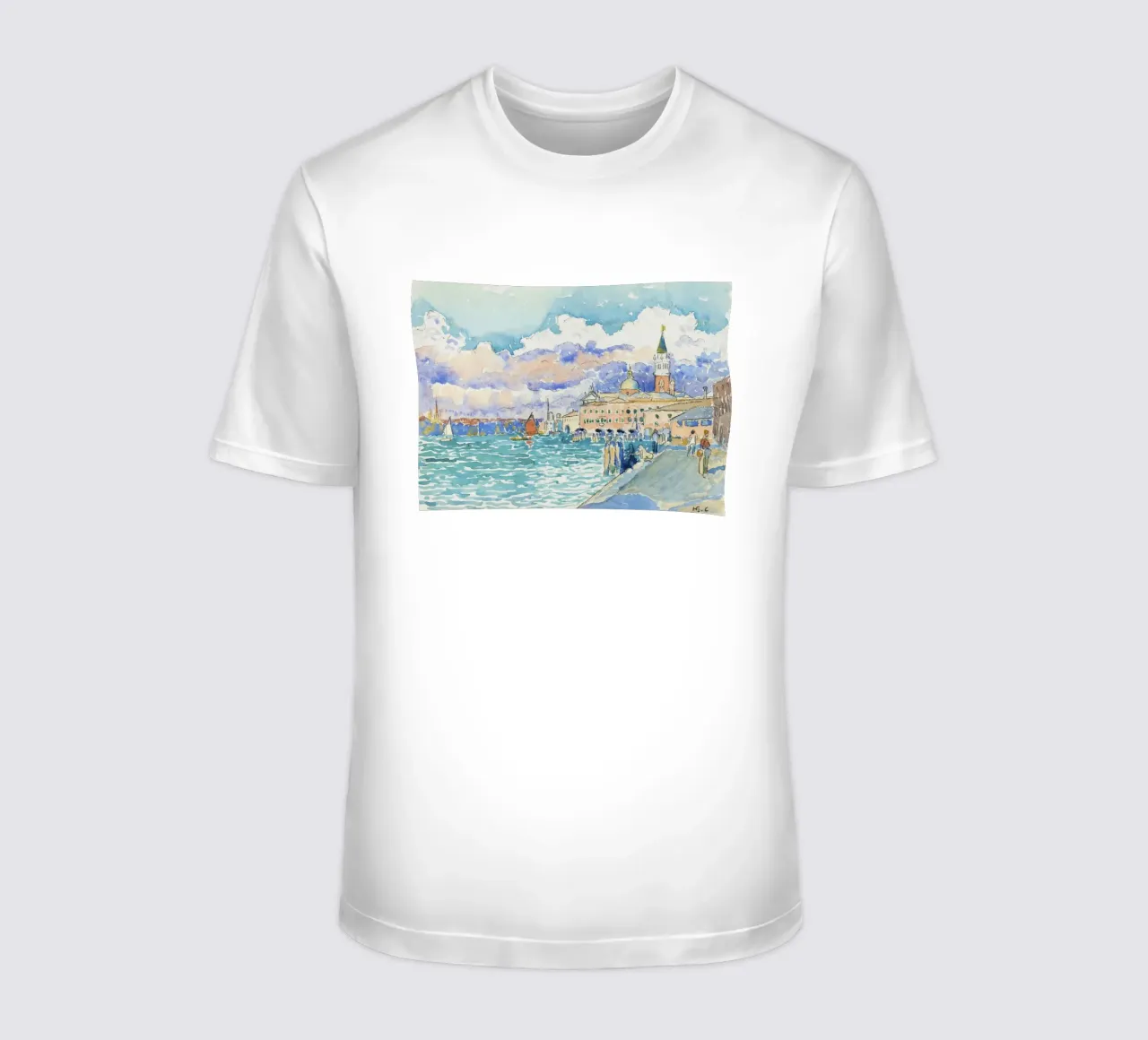 Venezia (1903) Henri-Edmond Cross t-shirt da Venus Art