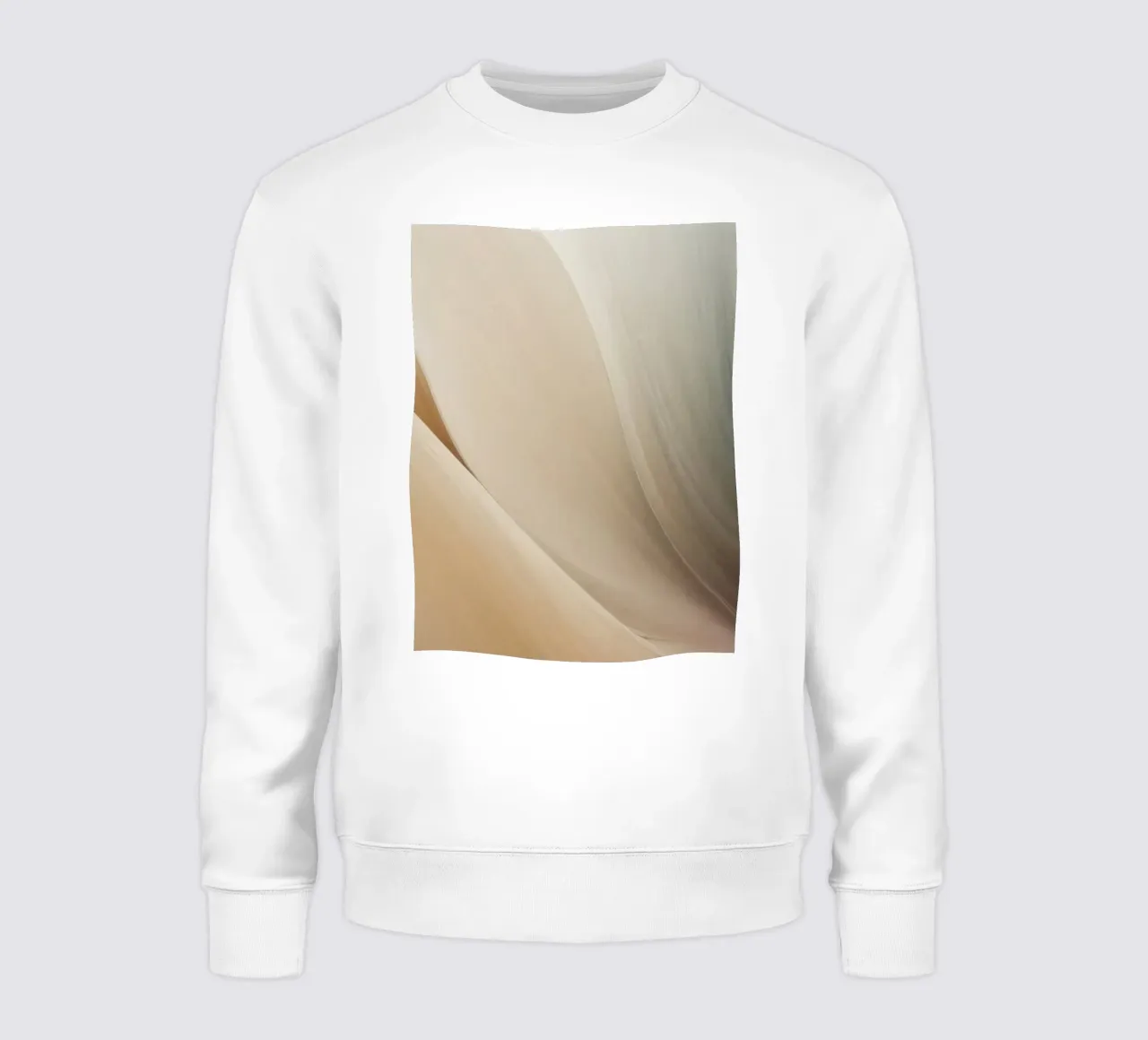 Sanft fließendes abstraktes Muster für eine ruhige Kunst Sweatshirt von DesignDoodle