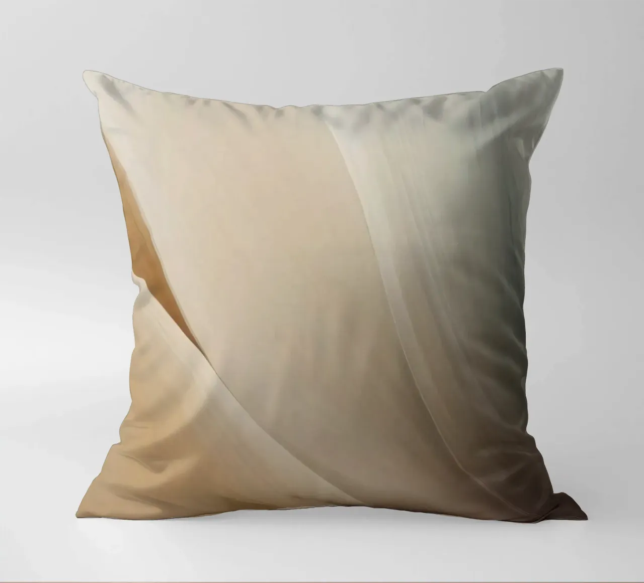 Smooth flowing abstract pattern creating a tranquil art decorative cushion by DesignDoodle