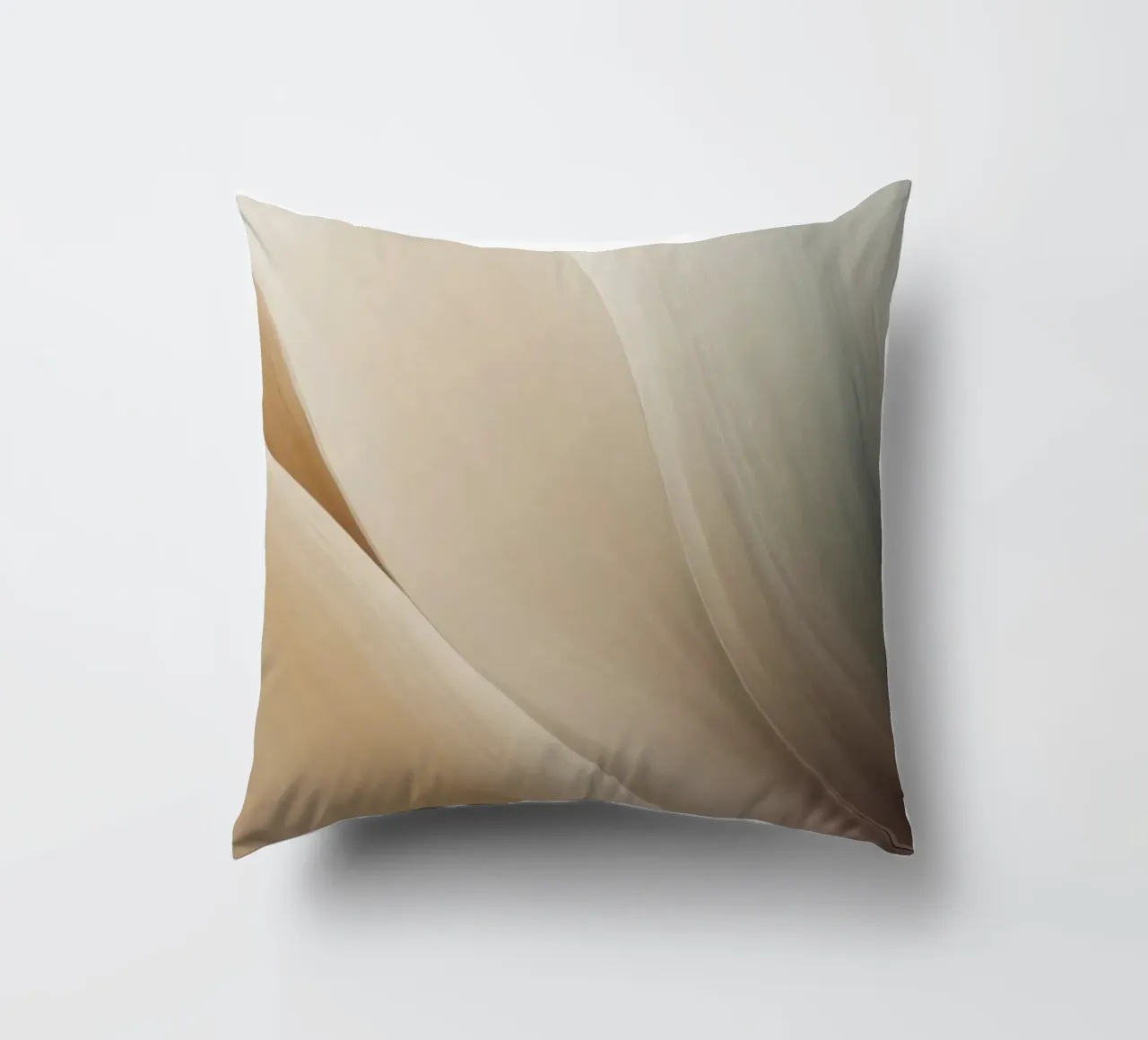 Smooth flowing abstract pattern creating a tranquil art decorative cushion by DesignDoodle
