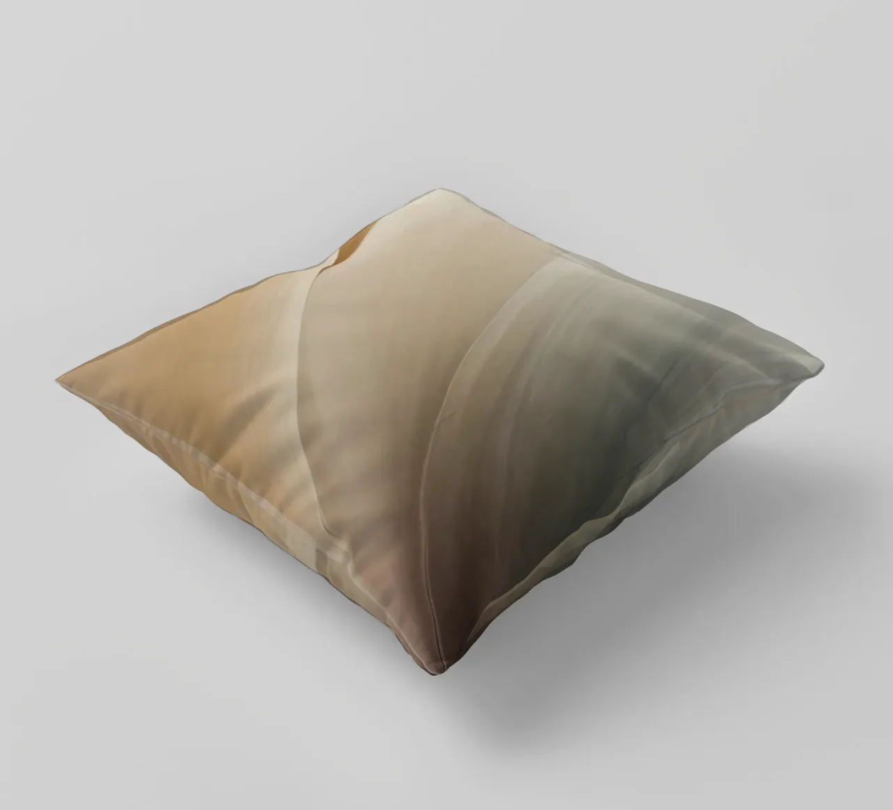 Smooth flowing abstract pattern creating a tranquil art decorative cushion by DesignDoodle
