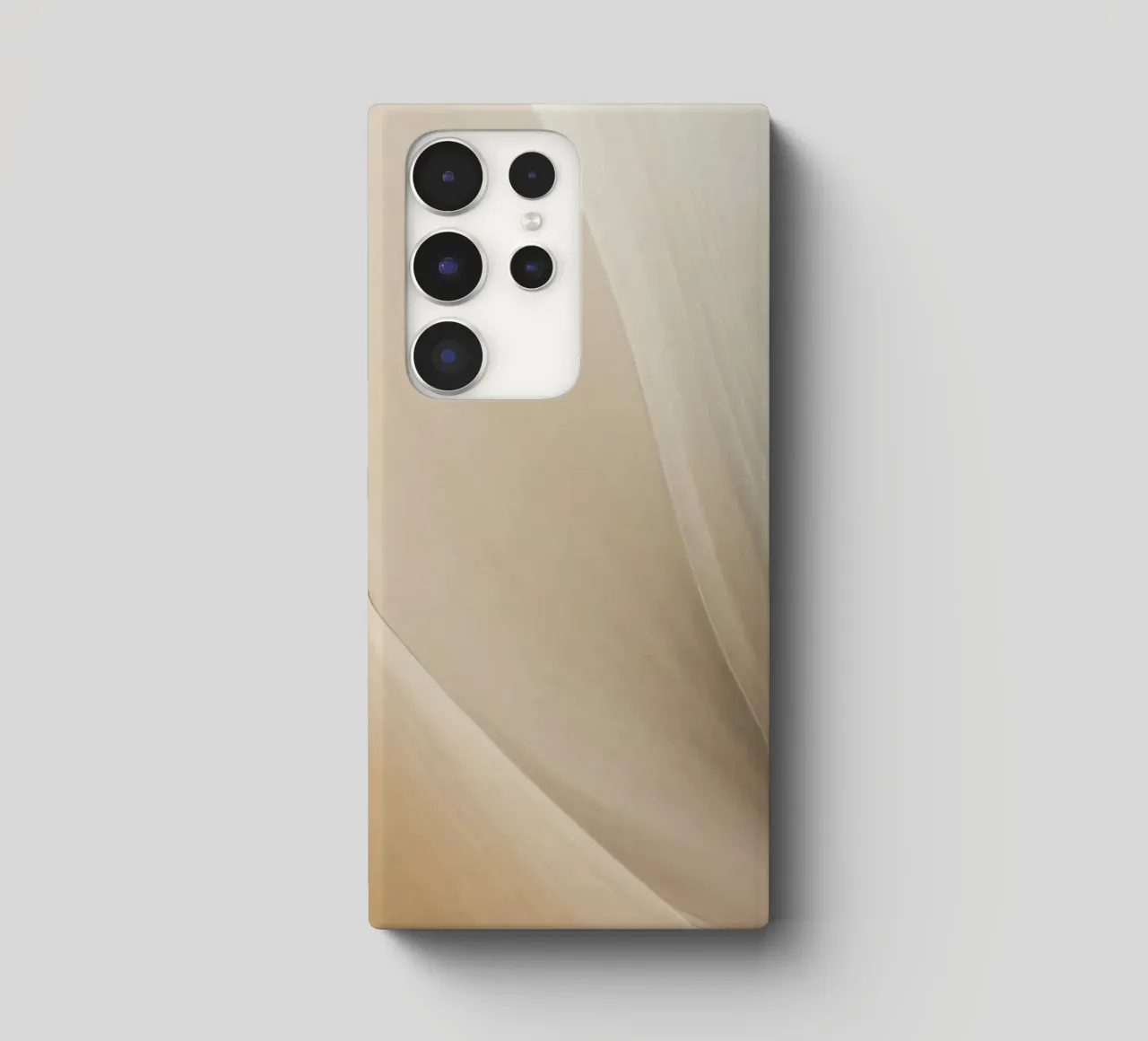 Sanft fließendes abstraktes Muster für eine ruhige Kunst Samsung Hülle von DesignDoodle