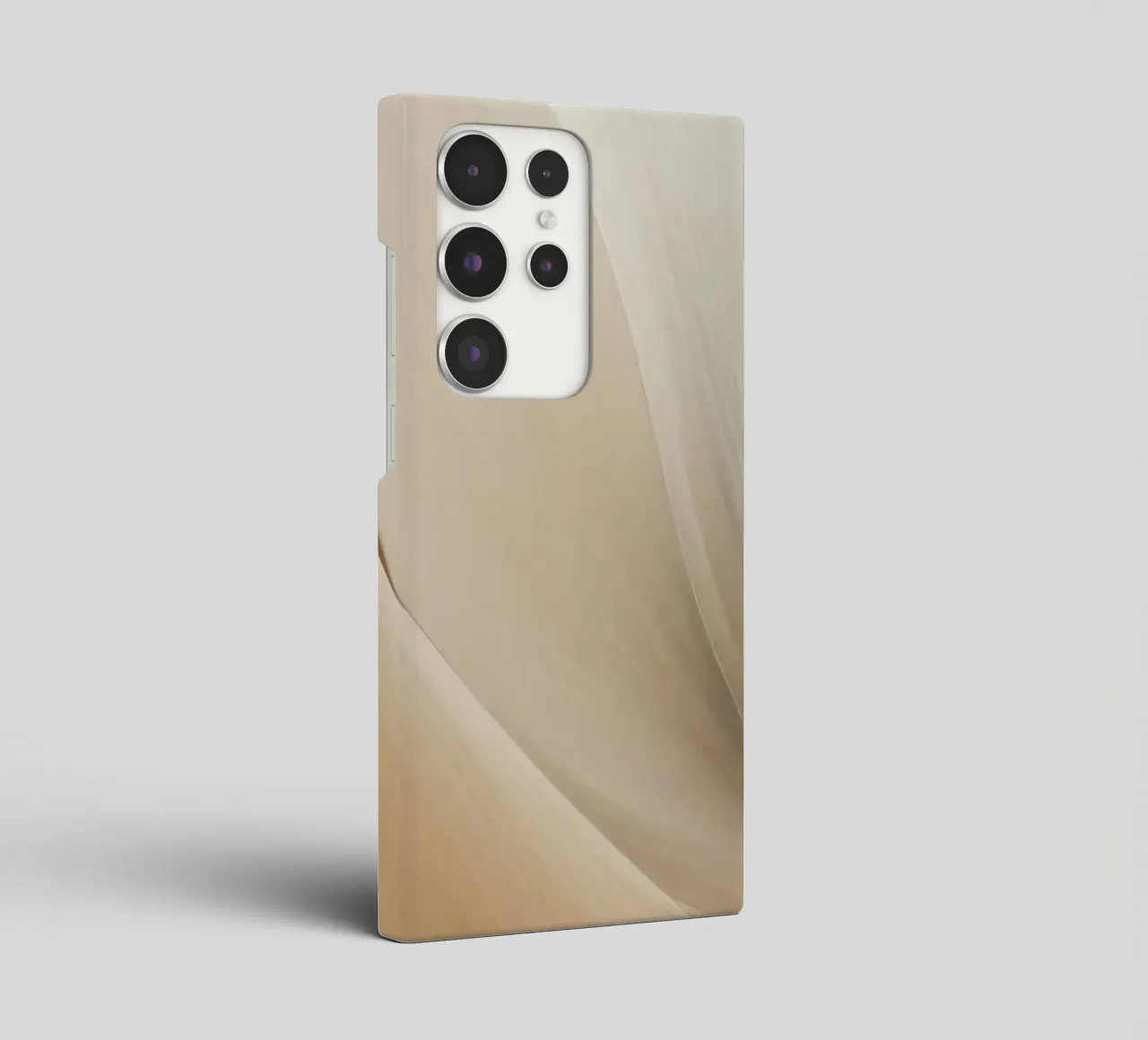 Sanft fließendes abstraktes Muster für eine ruhige Kunst Samsung Hülle von DesignDoodle