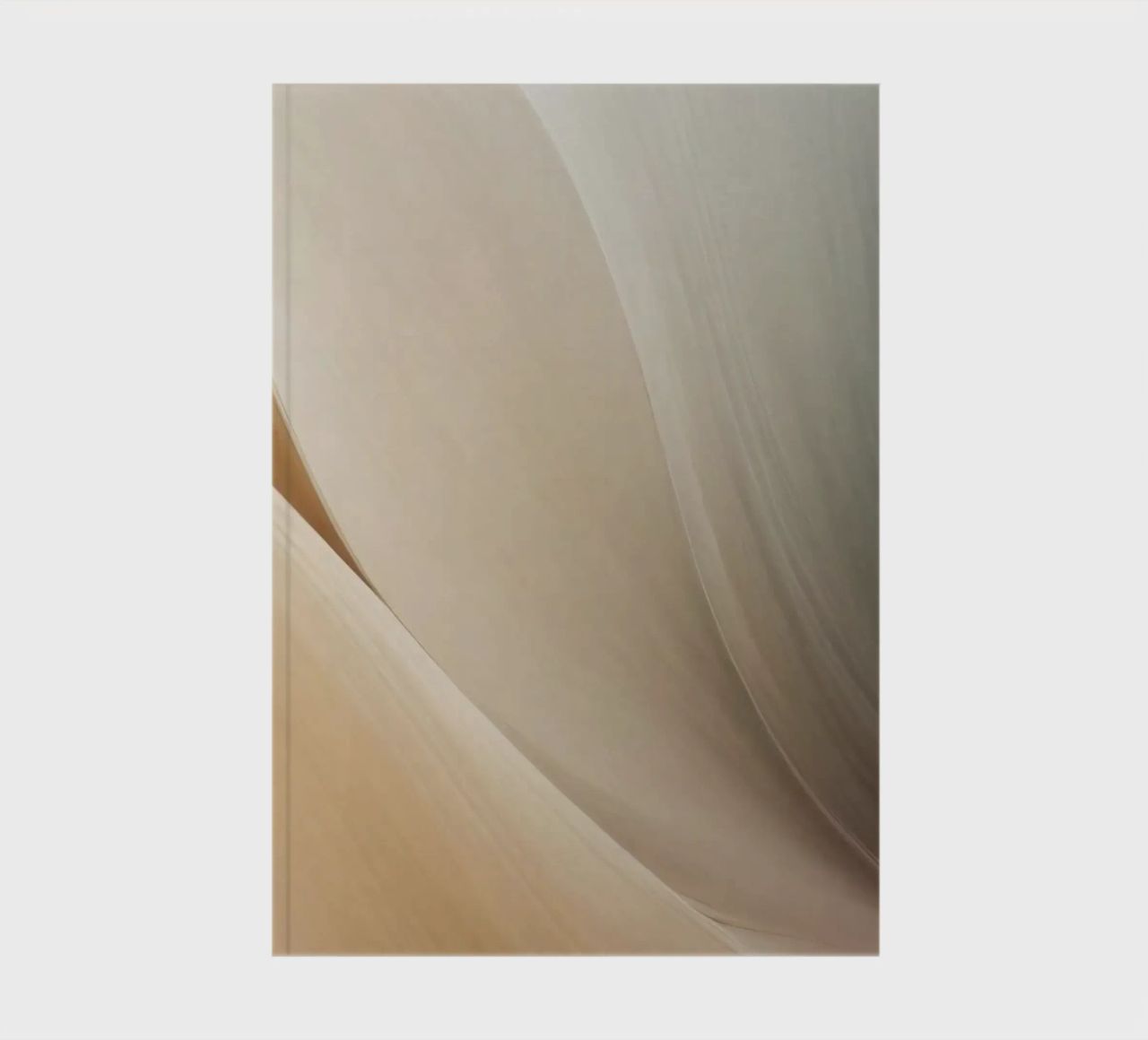 Smooth flowing abstract pattern creating a tranquil art notebook by DesignDoodle