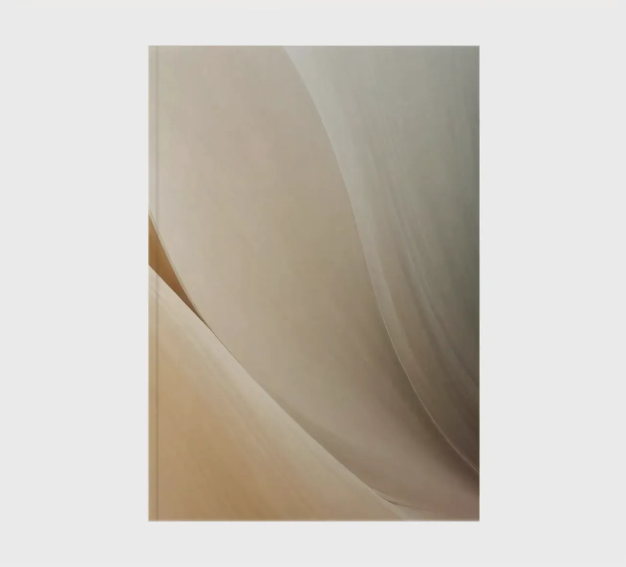 Smooth flowing abstract pattern creating a tranquil art notebook by DesignDoodle