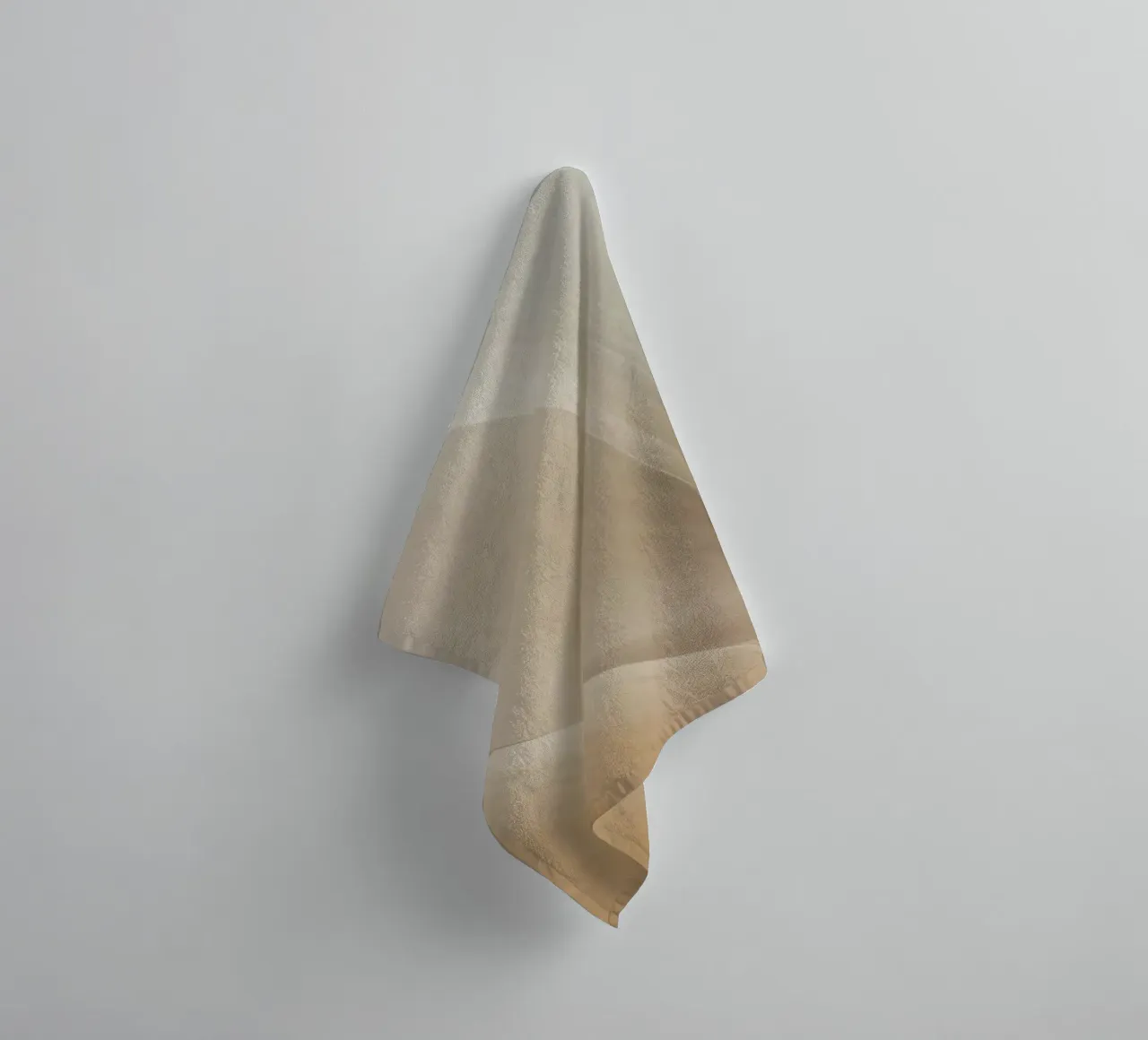 Smooth flowing abstract pattern creating a tranquil art towel by DesignDoodle