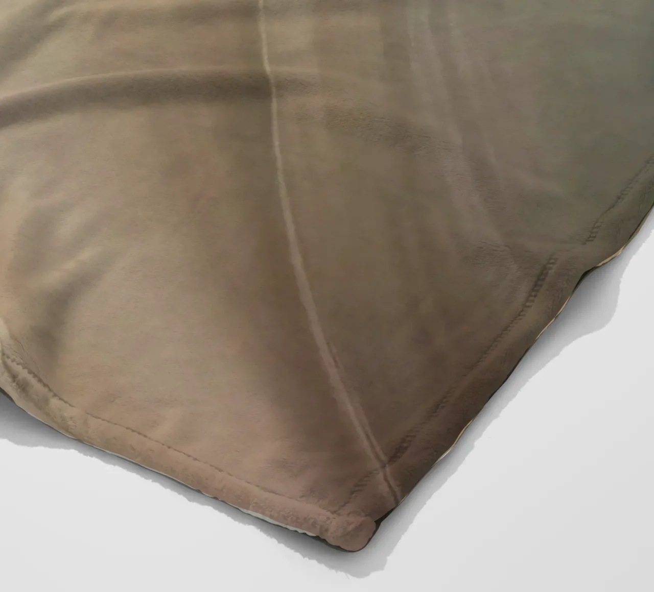 Smooth flowing abstract pattern creating a tranquil art fleece blanket by DesignDoodle