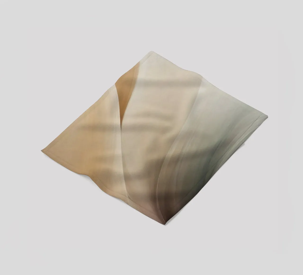 Smooth flowing abstract pattern creating a tranquil art fleece blanket by DesignDoodle