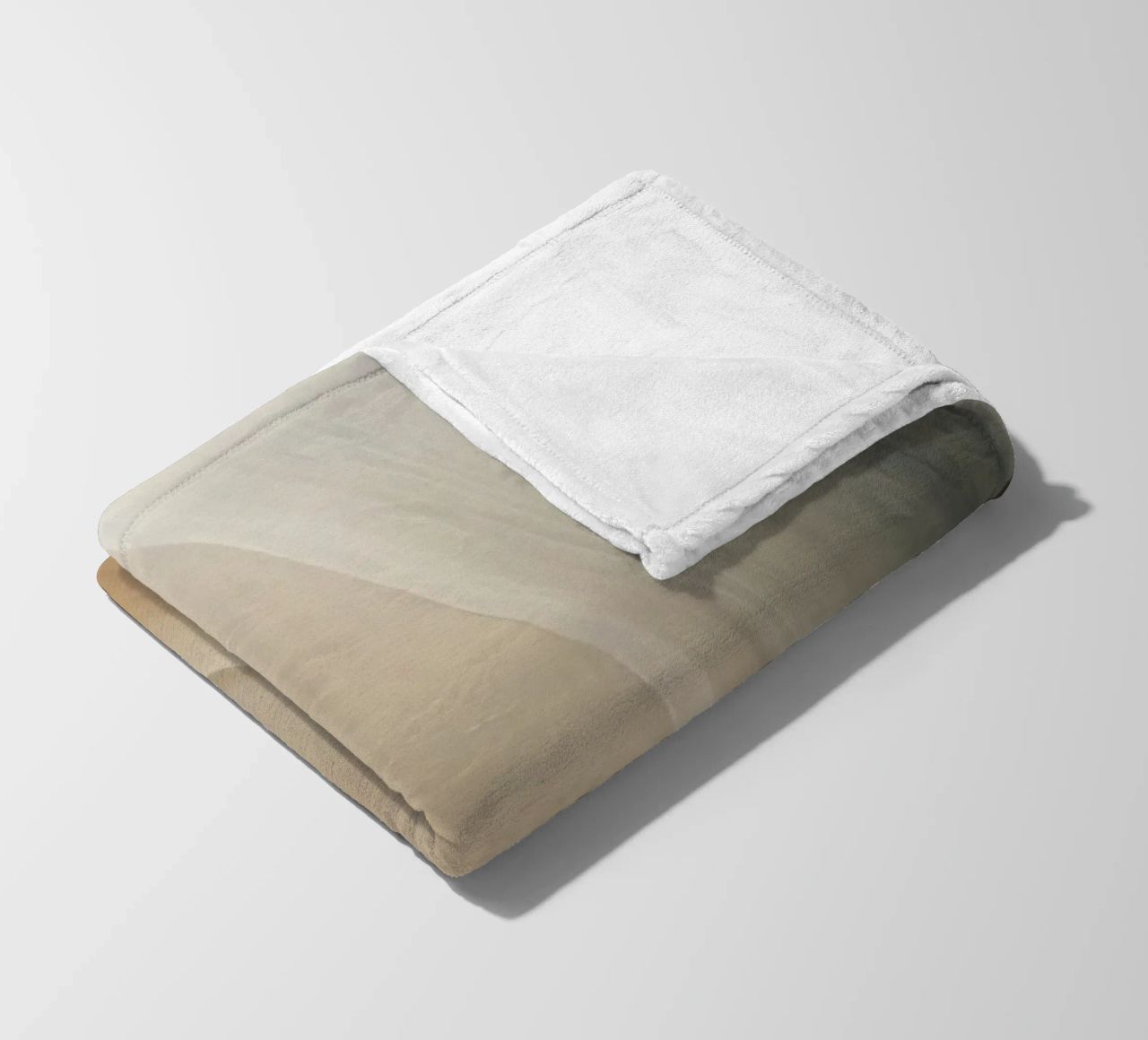 Smooth flowing abstract pattern creating a tranquil art fleece blanket by DesignDoodle
