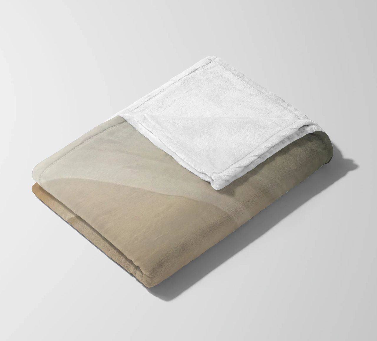 Smooth flowing abstract pattern creating a tranquil art fleece blanket by DesignDoodle