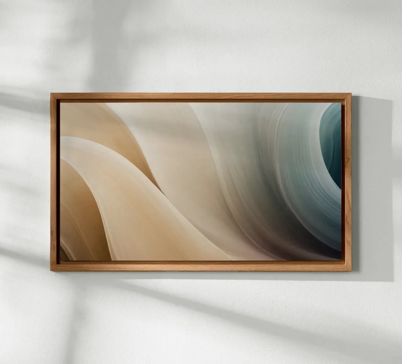 Motif abstrait fluide créant un art tranquille panneau forex de DesignDoodle