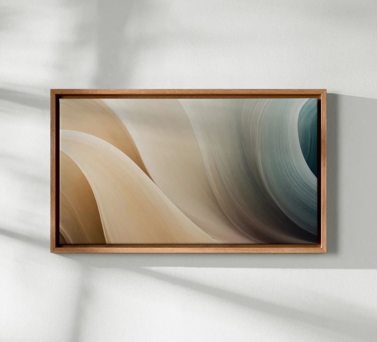 Smooth flowing abstract pattern creating a tranquil art canvas by DesignDoodle