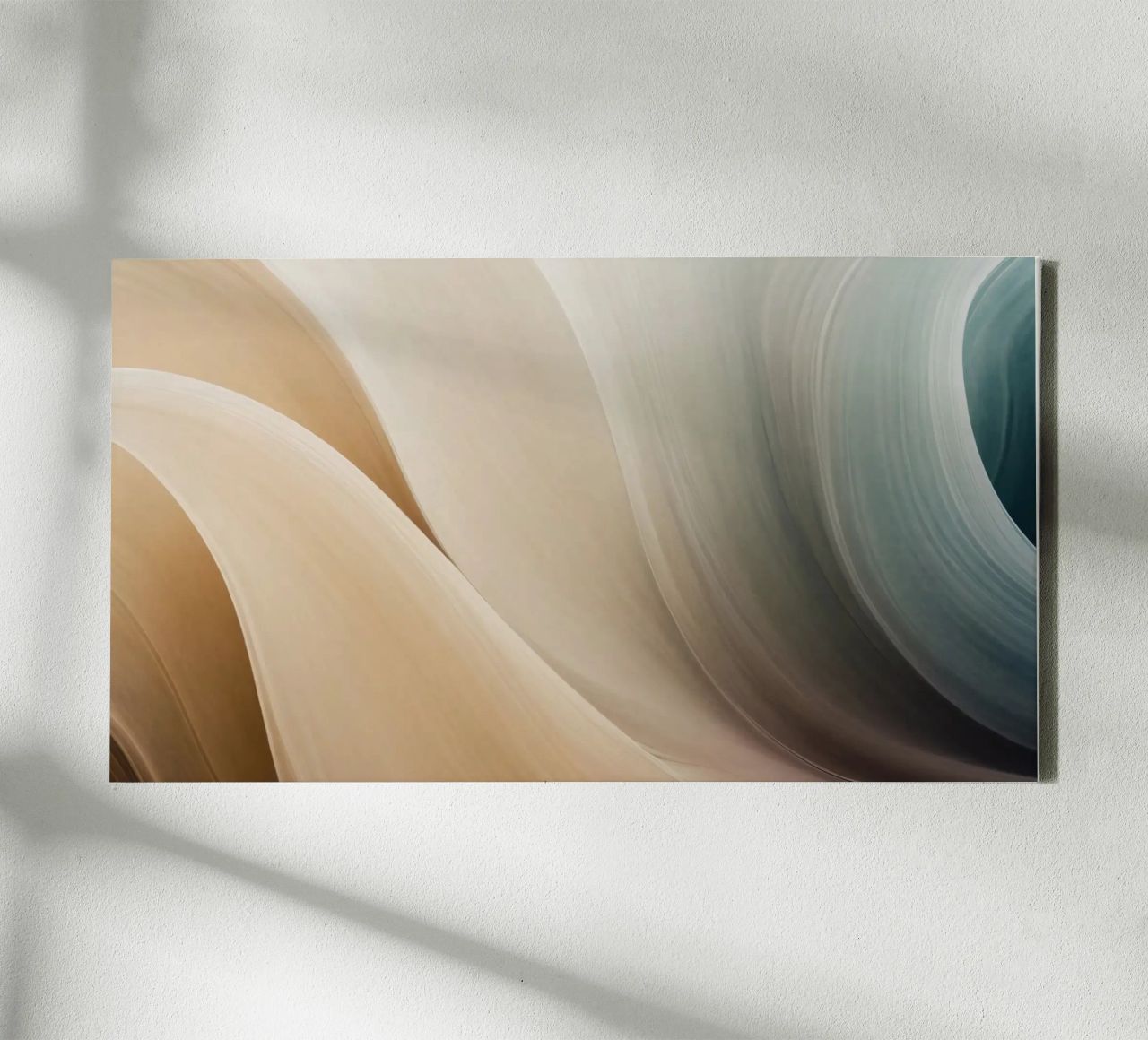 Smooth flowing abstract pattern creating a tranquil art canvas by DesignDoodle