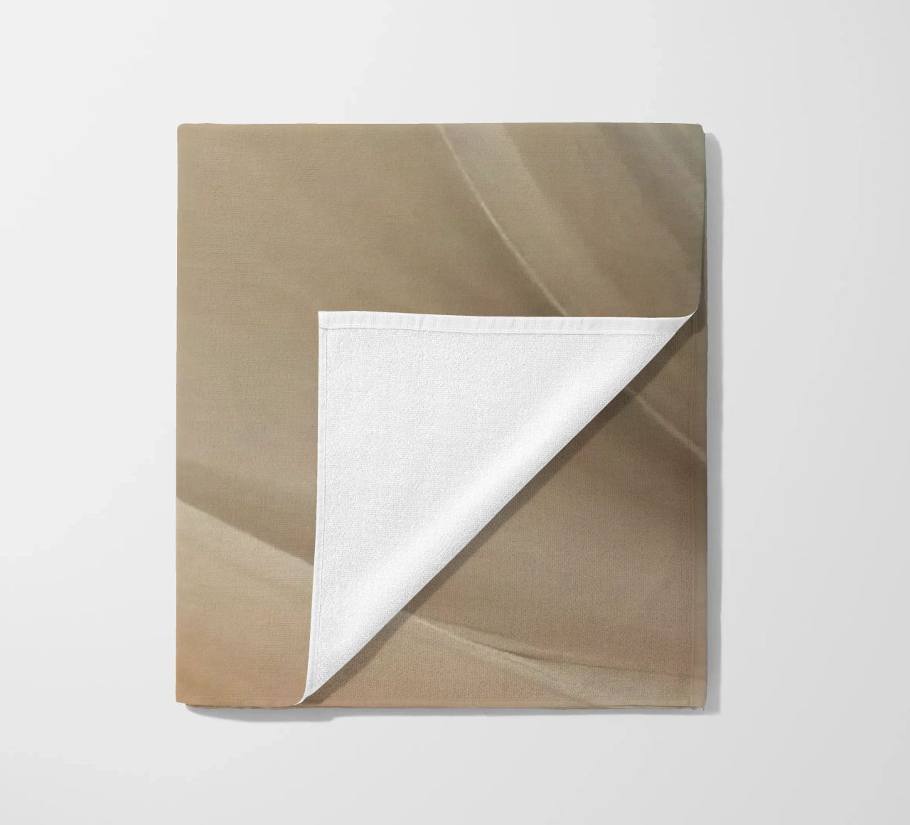 Smooth flowing abstract pattern creating a tranquil art beach towel by DesignDoodle