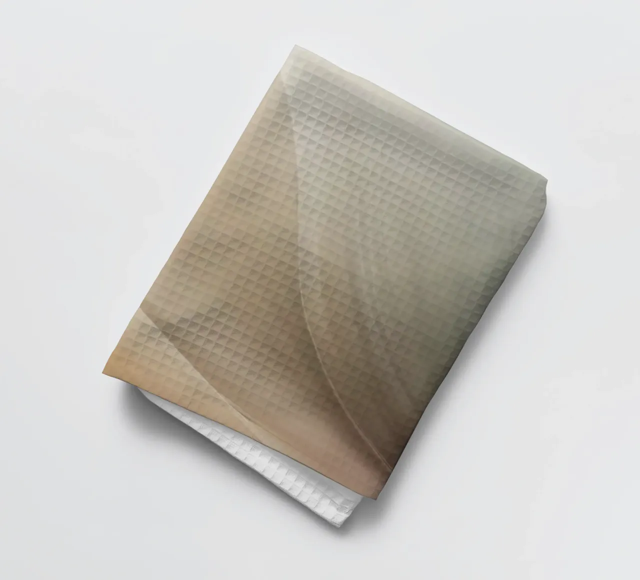 Smooth flowing abstract pattern creating a tranquil art tea towel by DesignDoodle