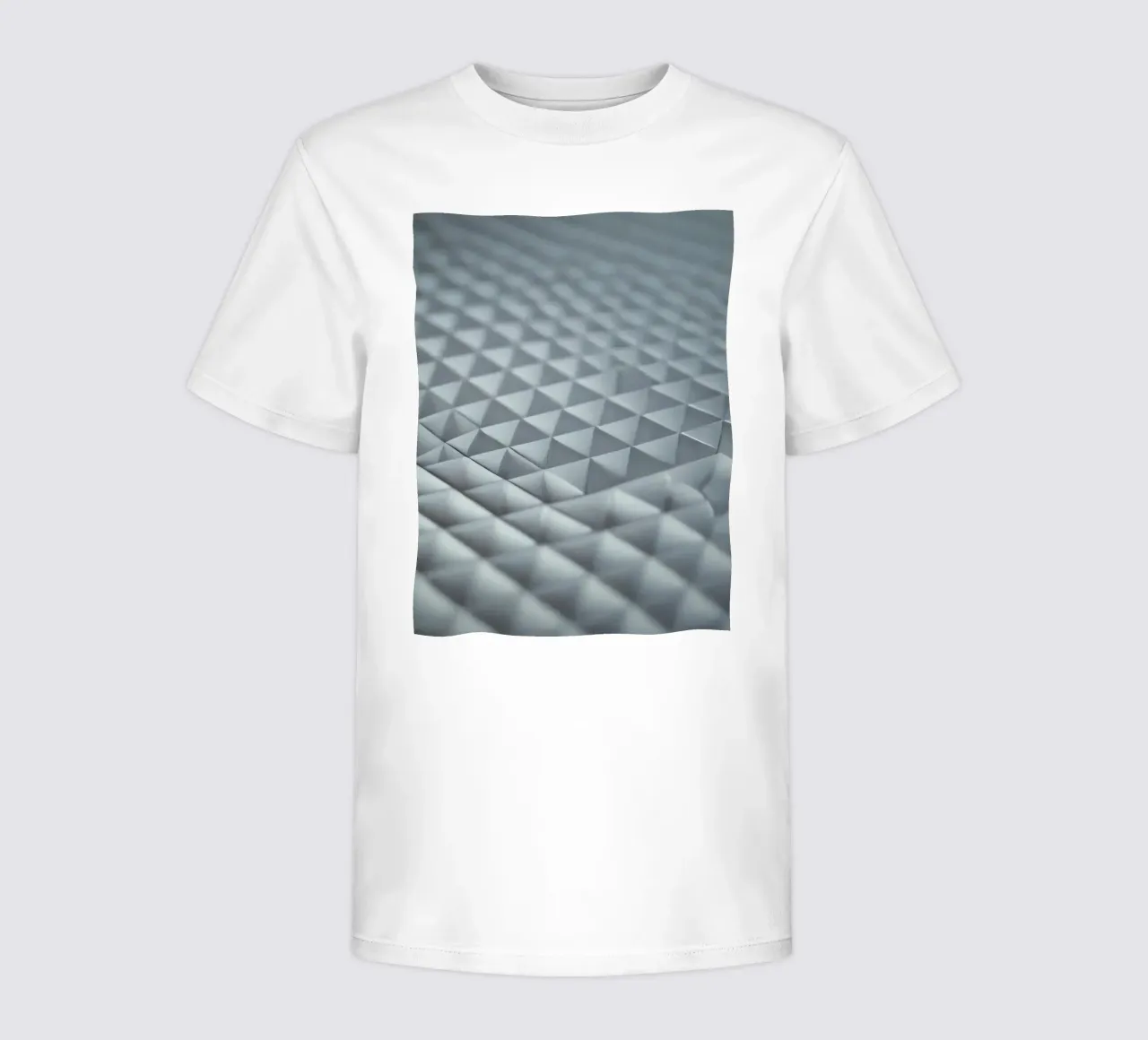 Unique textured abstract background showcasing kids t-shirt by DesignDoodle