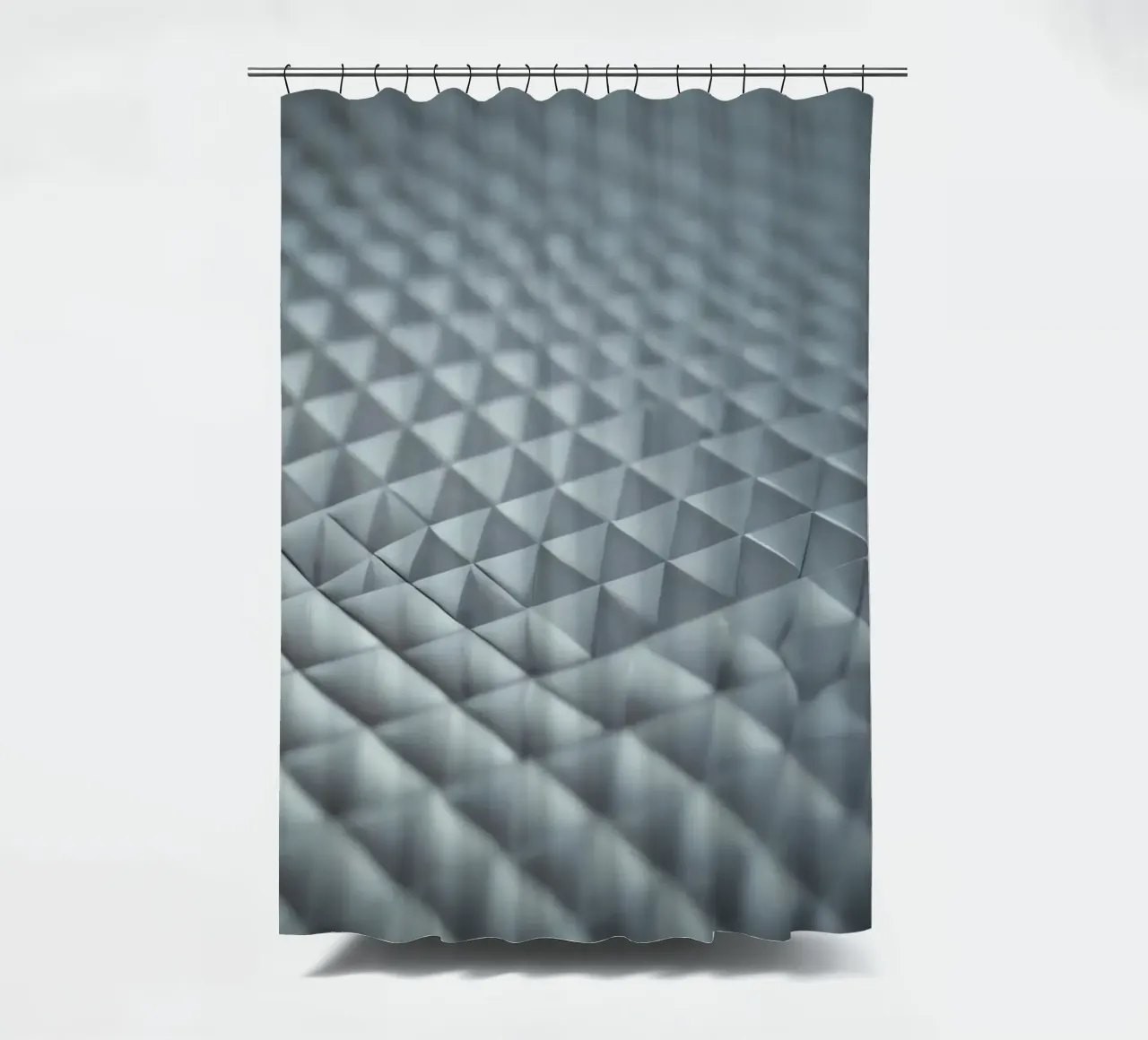 Unique textured abstract background showcasing shower curtain by DesignDoodle