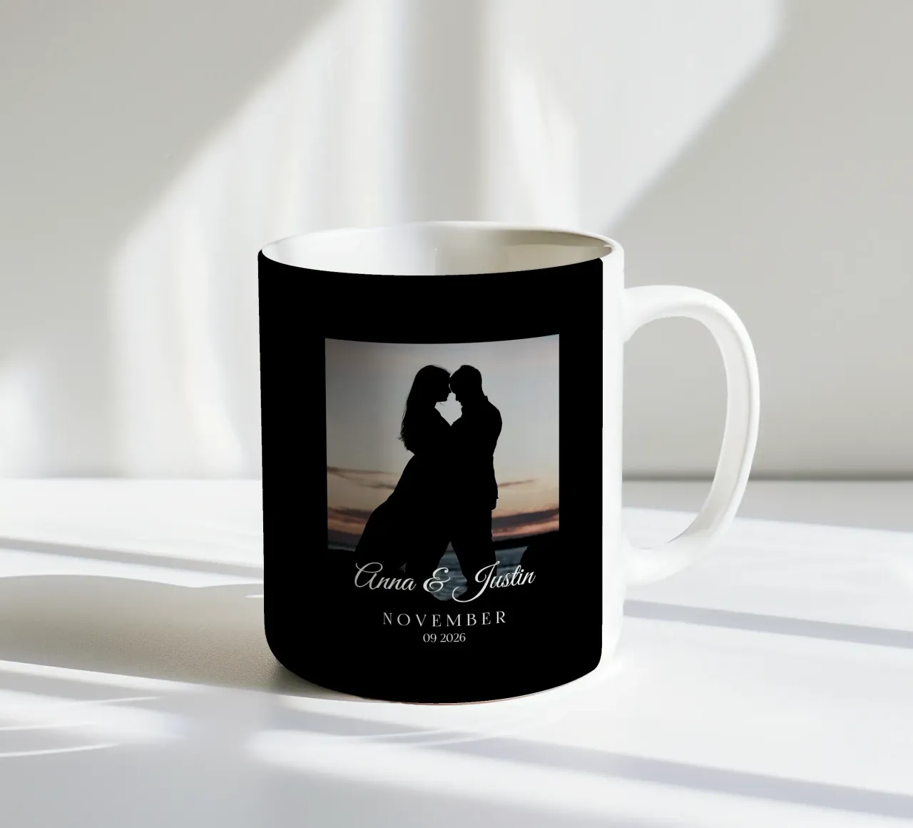 Gepersonaliseerde relatiegeschenken keramische mok van NEWEST CUSTOM SHOP