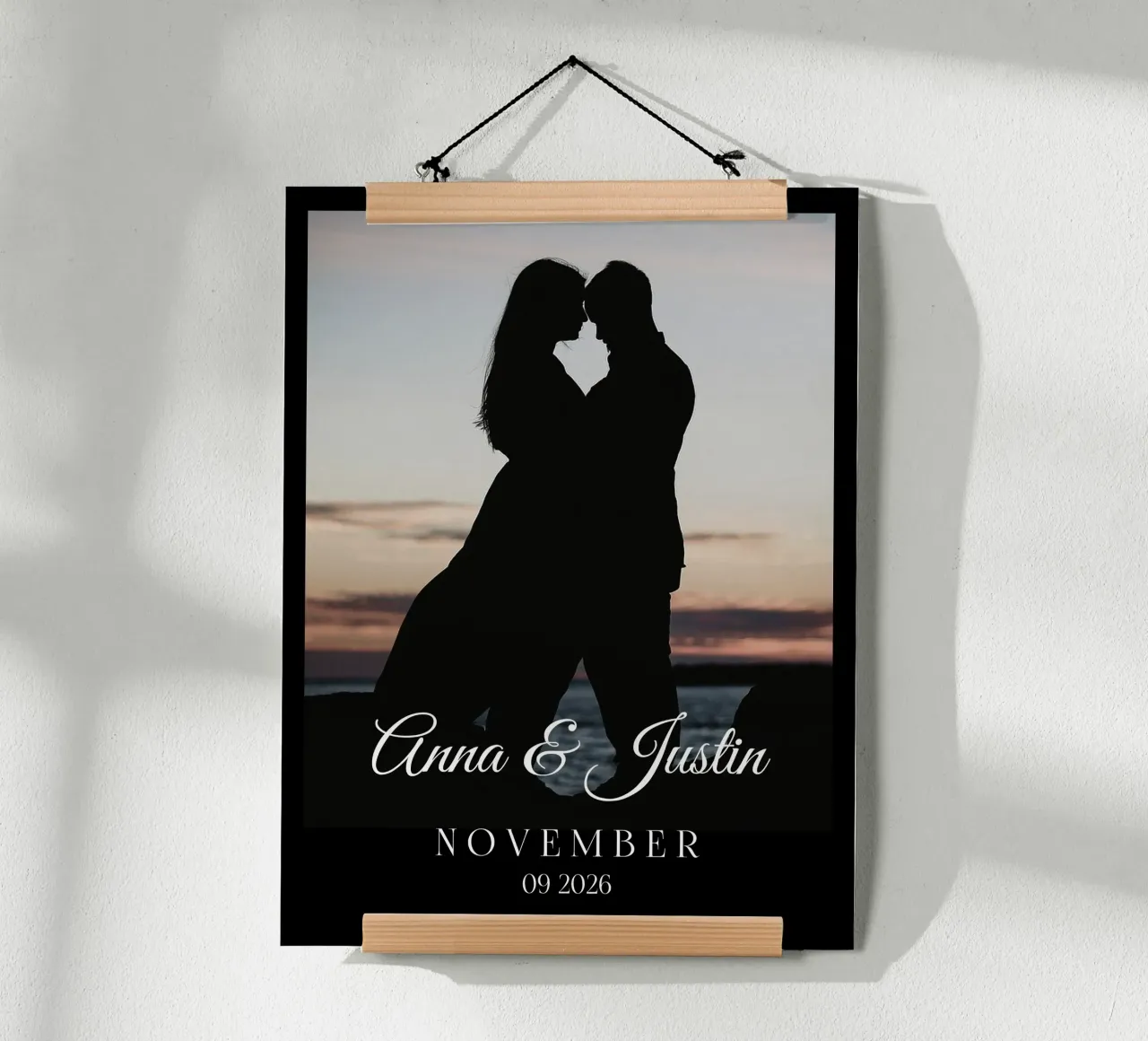 Regali di coppia personalizzati poster con telaio in alluminio da NEWEST CUSTOM SHOP