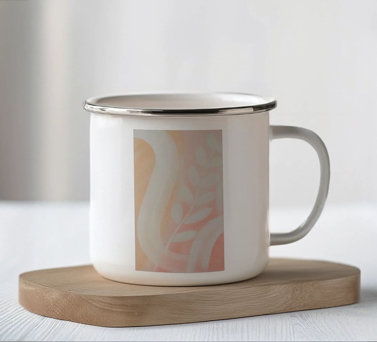 Soft Nature Vibes No.4 mug en émail de 20 Farben