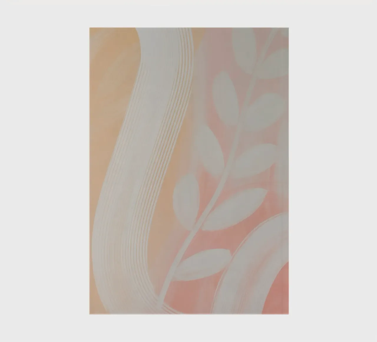 Soft Nature Vibes No.4 Notizbuch von 20 Farben
