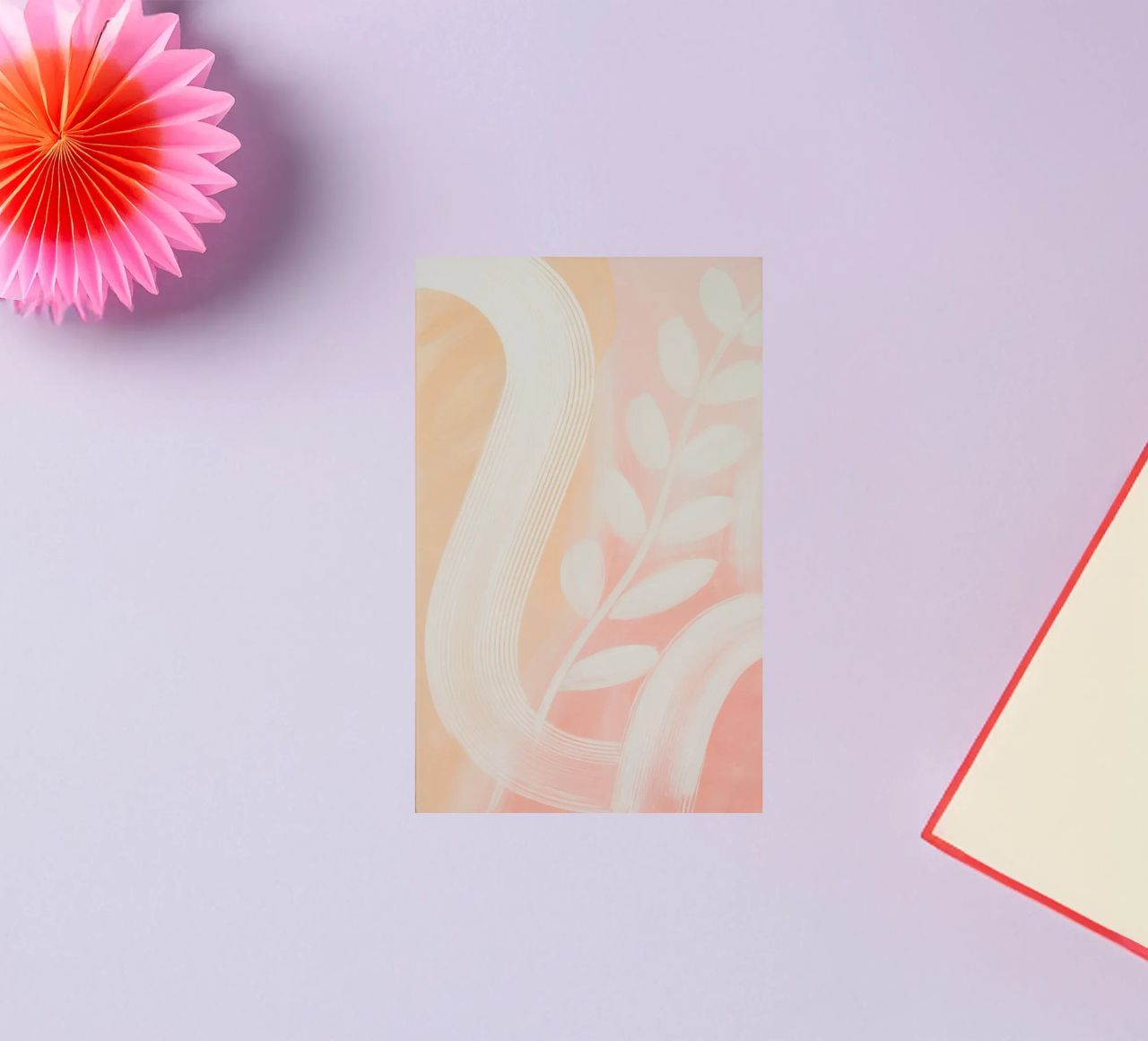 Soft Nature Vibes No.4 autocollant de 20 Farben