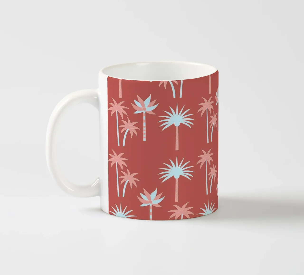 Palme Deserto blu tazza in ceramica da SilverPegasus