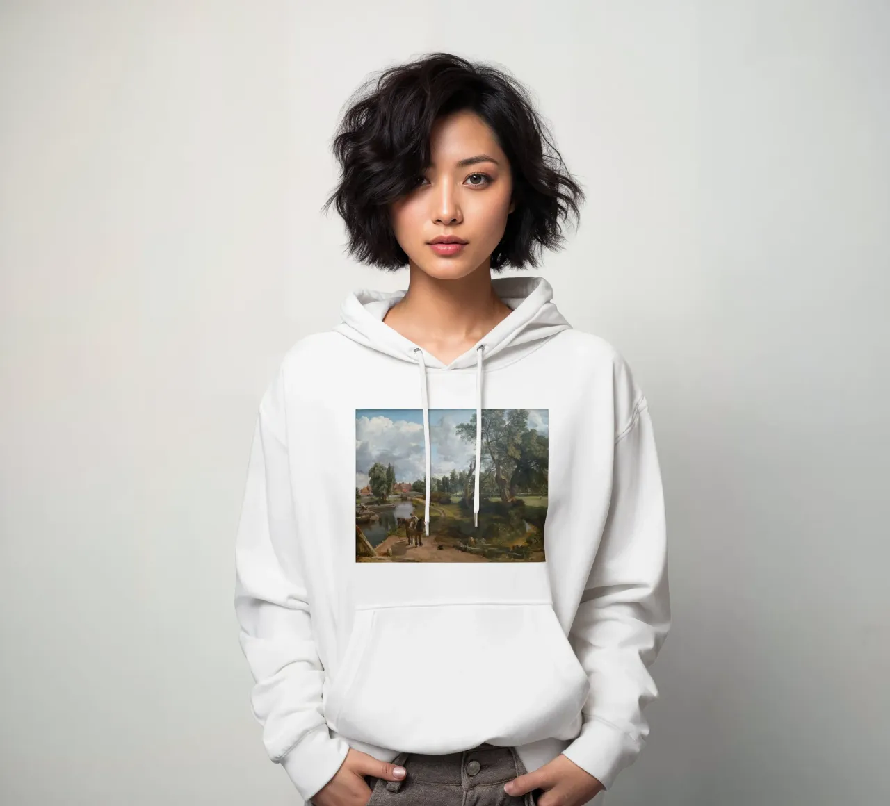 John Constable felpa con cappuccio da Brooke