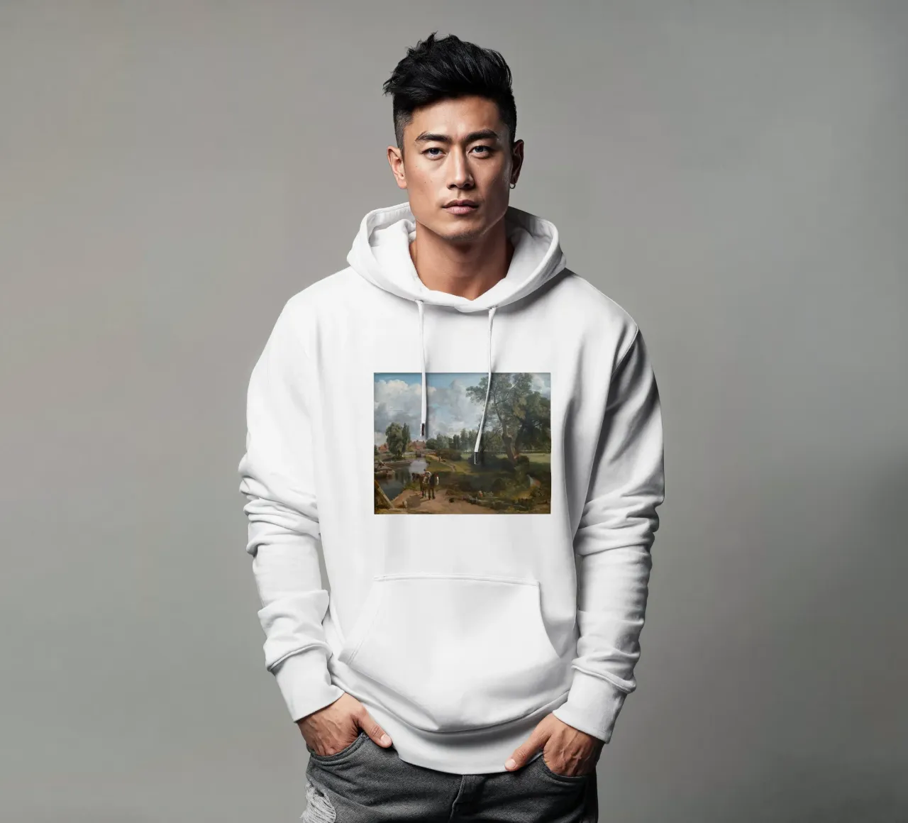 John Constable felpa con cappuccio da Brooke