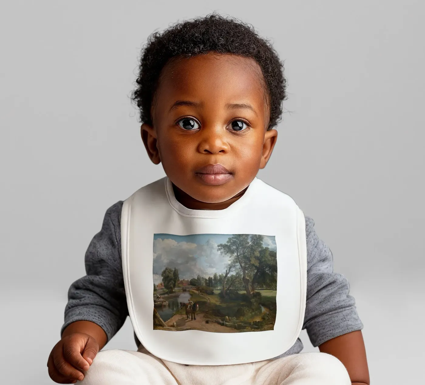 John Constable baby slabbetje van Brooke