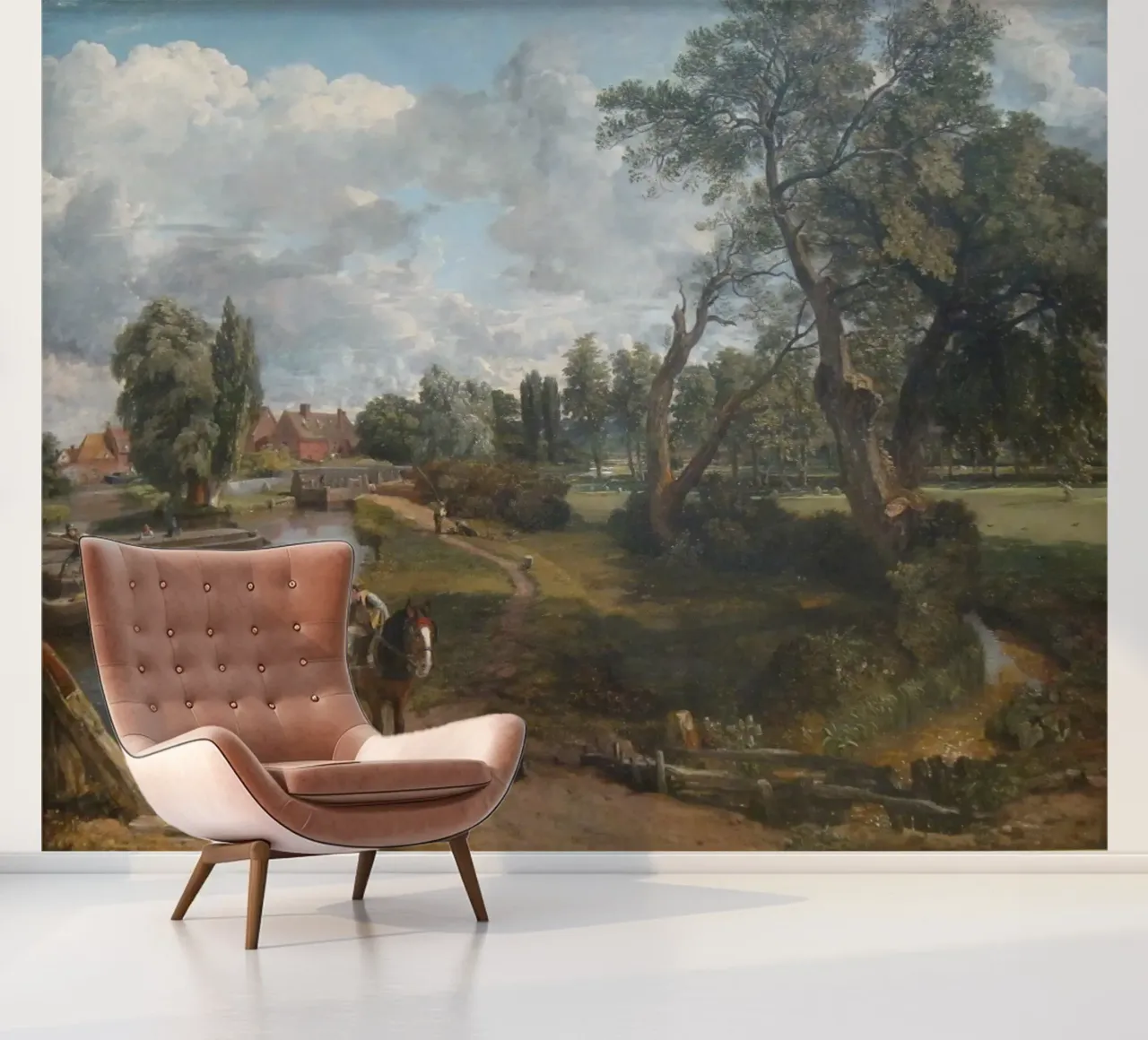 John Constable fotobehang van Brooke