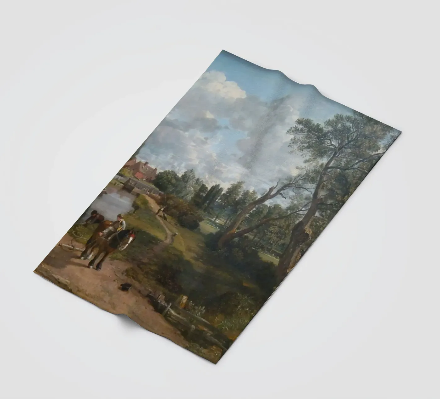 Johann Wachtmeister Fleecedecke von Brooke