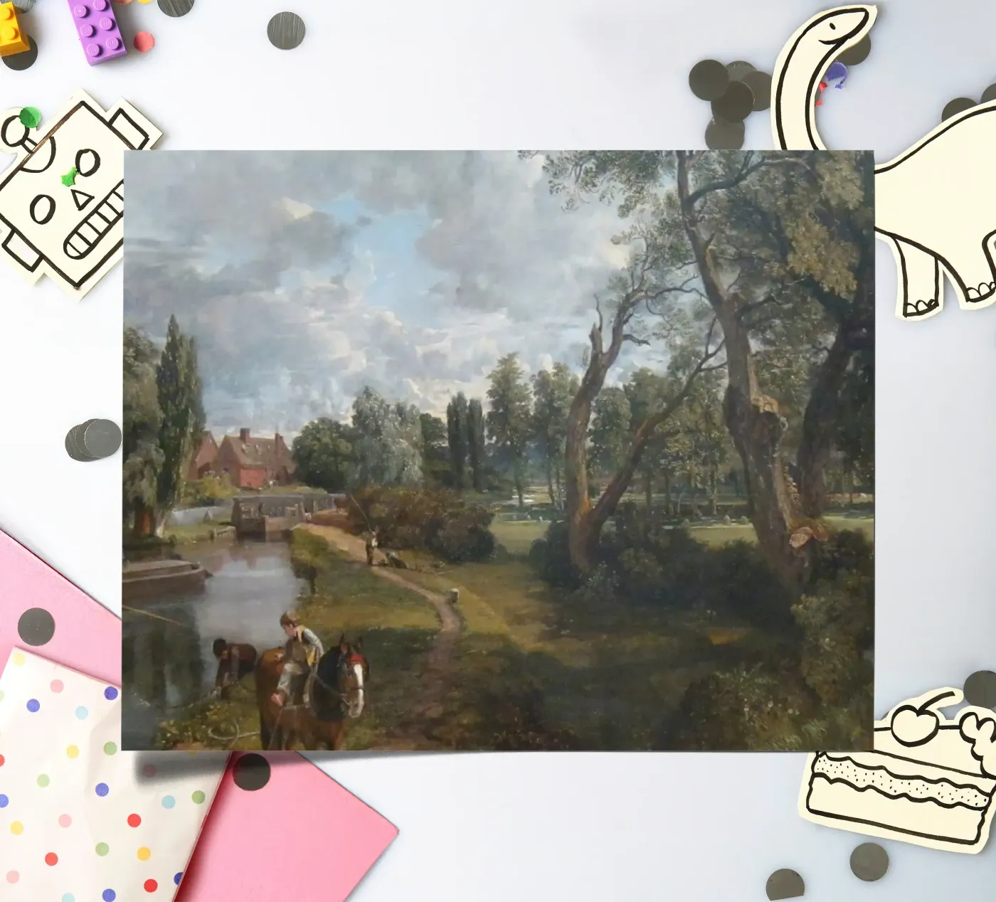 John Constable foglio adesivo da Brooke
