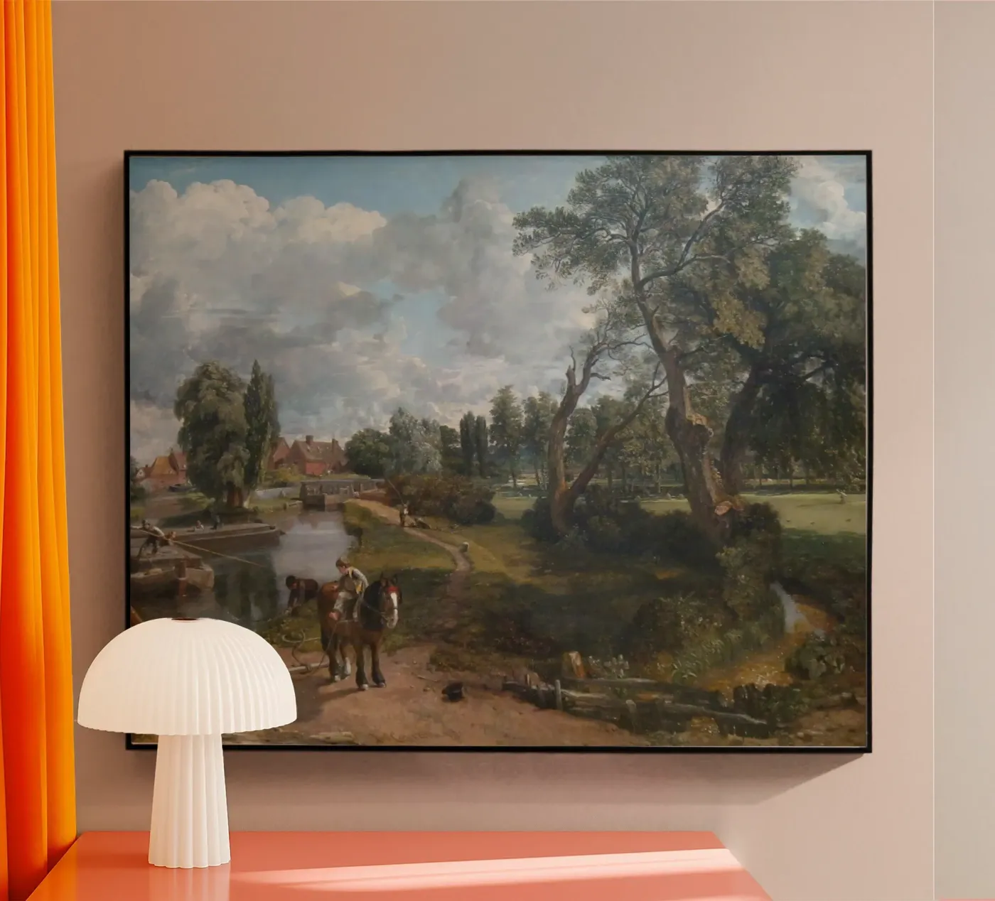 John Constable Acryl-Glas von Brooke