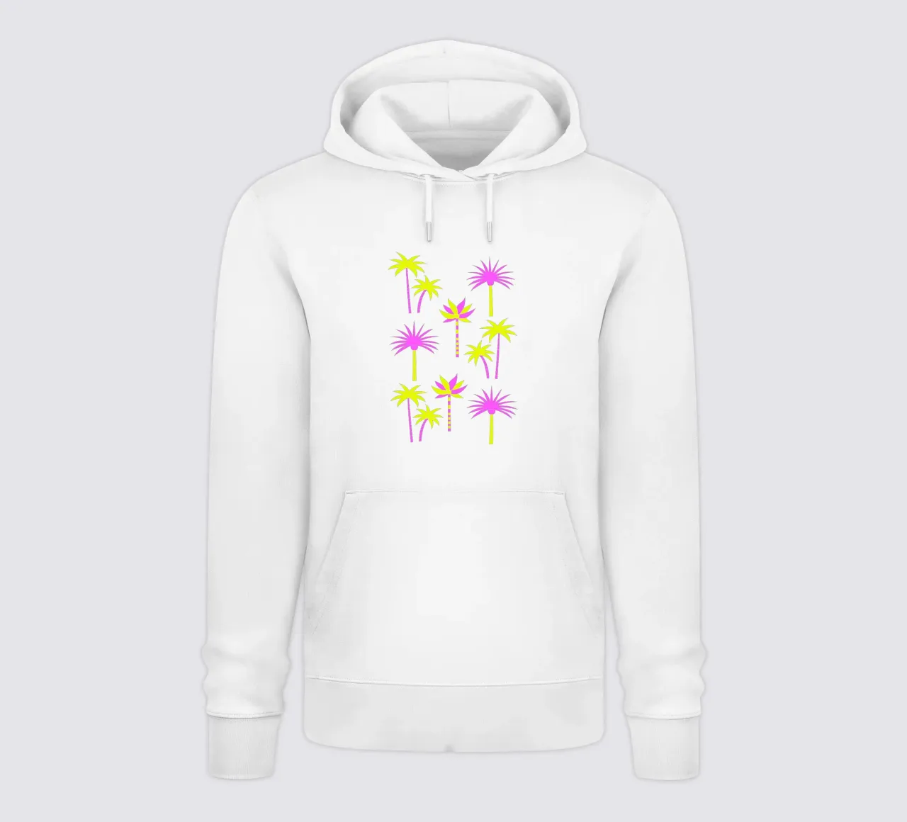 Palm Trees Neutral & Neon felpa con cappuccio da SilverPegasus