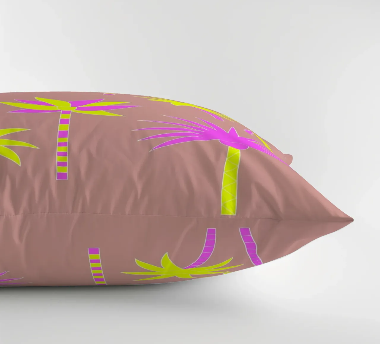Palm Trees Neutral & Neon cuscino da SilverPegasus