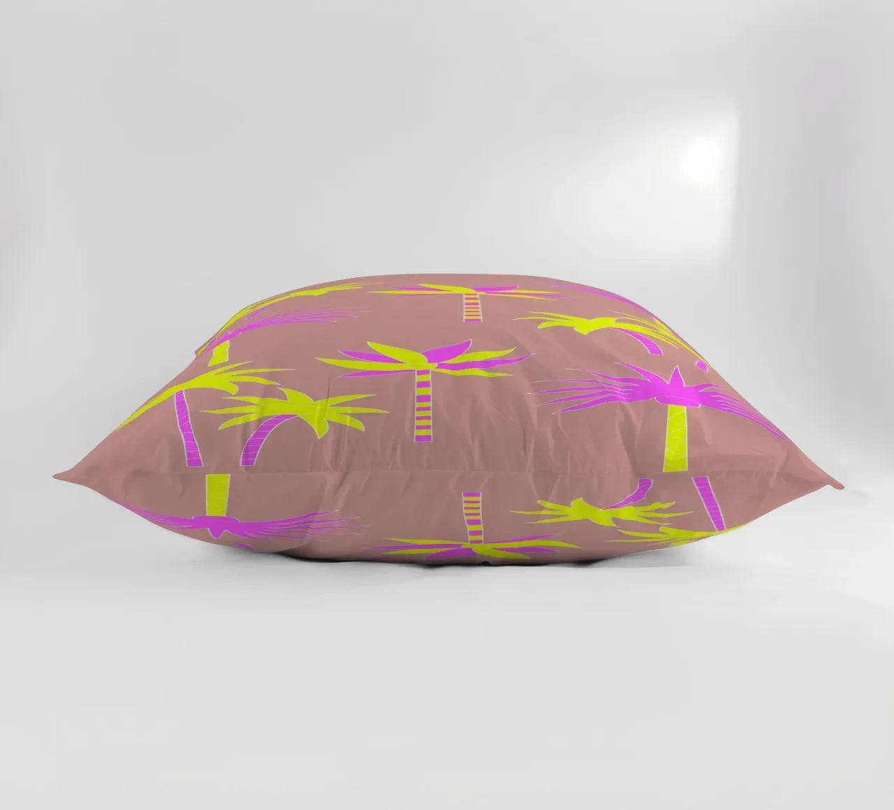 Palm Trees Neutral & Neon cuscino da SilverPegasus