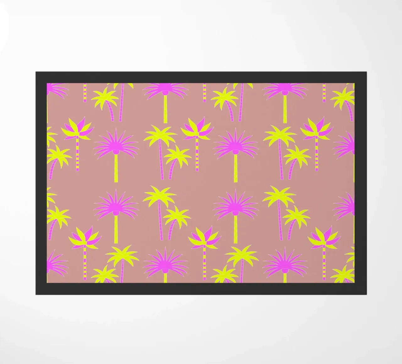 Palm Trees Neutral & Neon zerbino da SilverPegasus