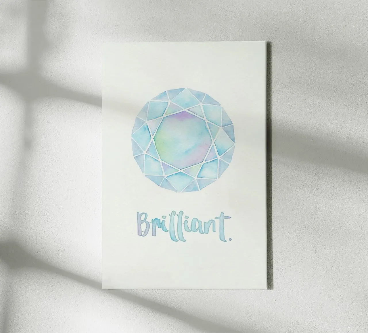 Brilliant canvas met Baklijst van UN-TYPISCH