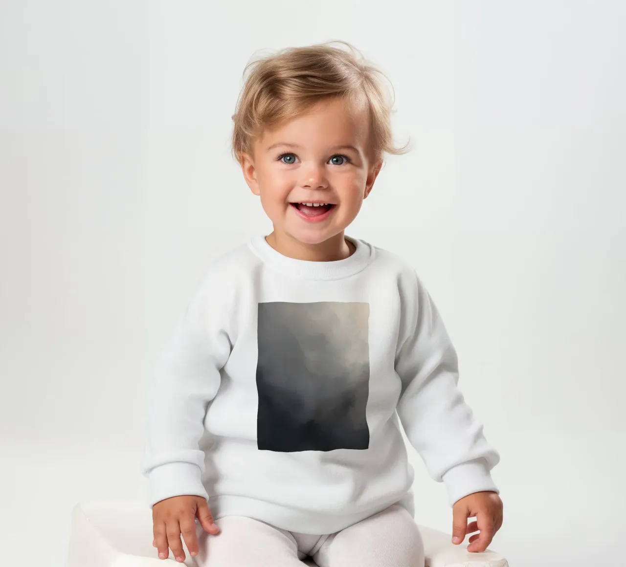 Abstract gray and black background wallpaper suitable for de baby sweatshirt by DesignDoodle
