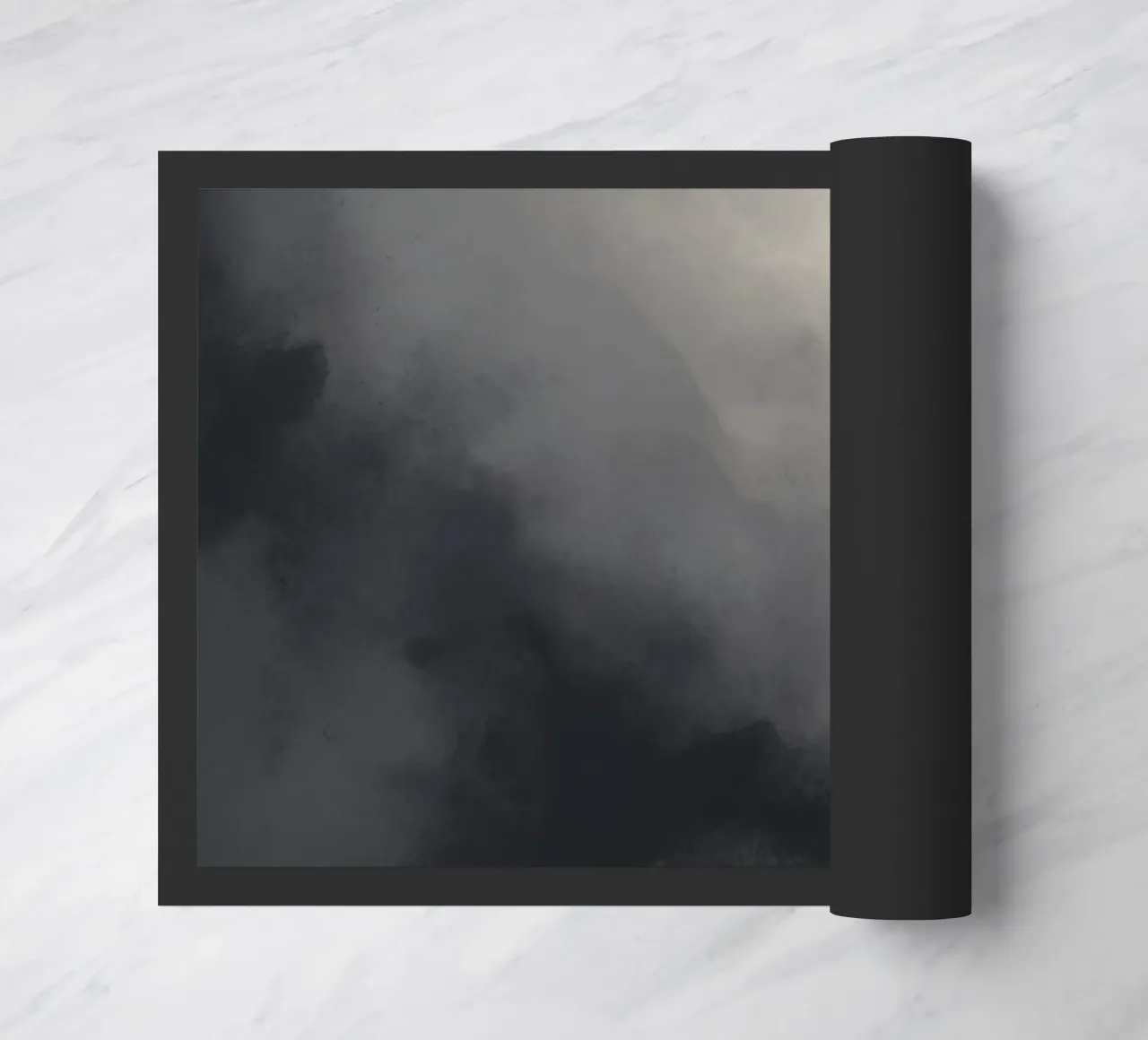 Abstract gray and black background wallpaper suitable for de doormat by DesignDoodle