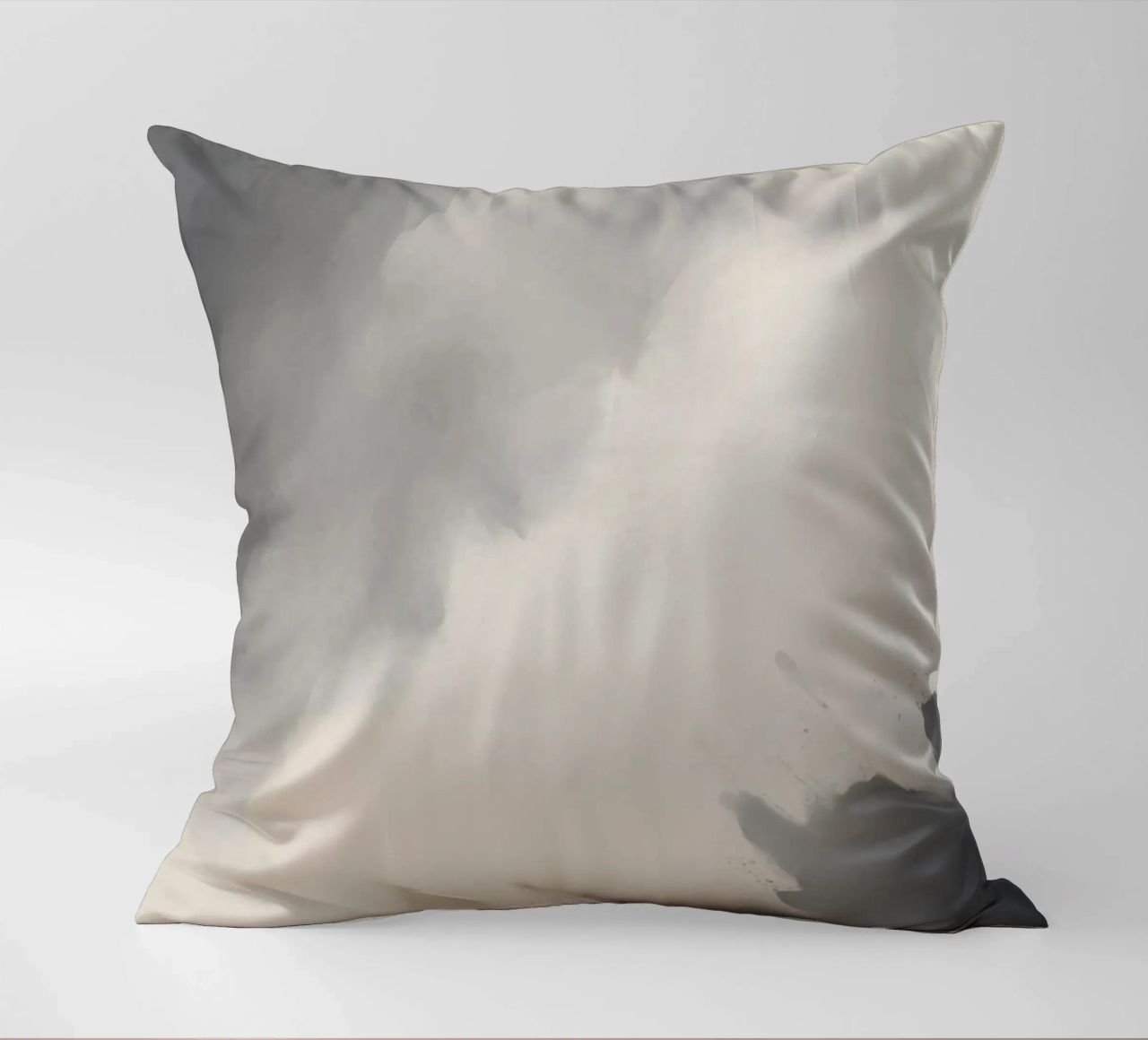 Dynamic abstract background with soft gradients and flowing decorative cushion by DesignDoodle