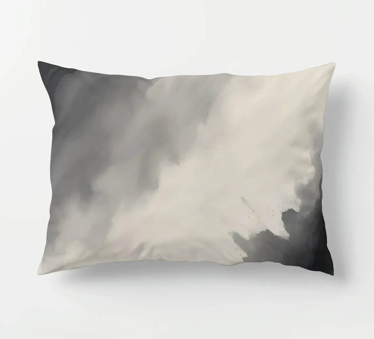 Dynamic abstract background with soft gradients and flowing decorative cushion by DesignDoodle