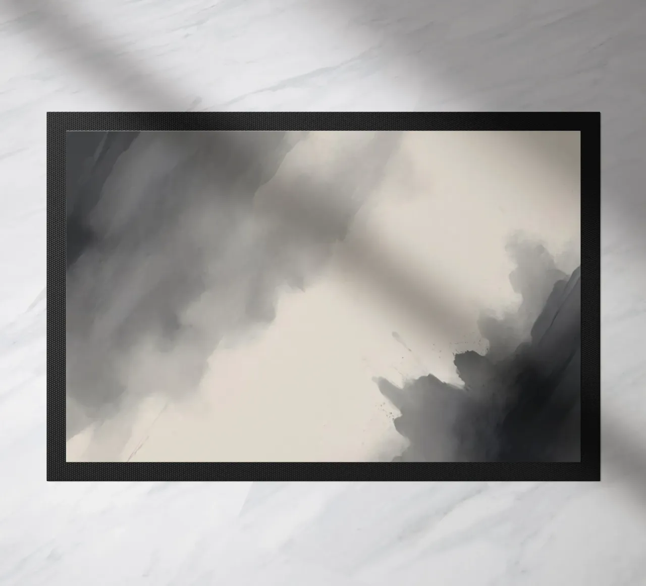 Dynamic abstract background with soft gradients and flowing doormat by DesignDoodle