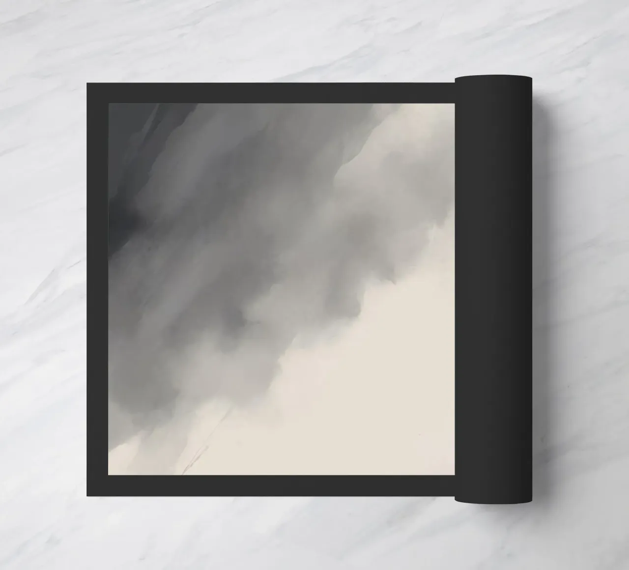 Dynamic abstract background with soft gradients and flowing doormat by DesignDoodle