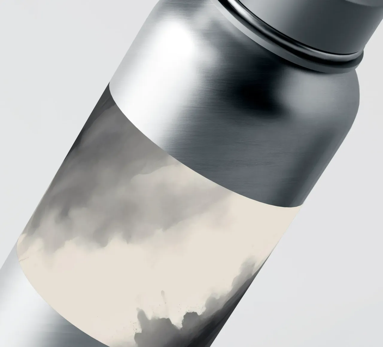 Dynamic abstract background with soft gradients and flowing sticker by DesignDoodle