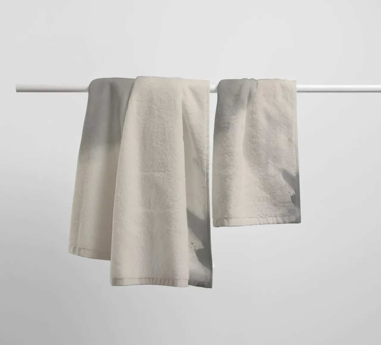 Dynamic abstract background with soft gradients and flowing towel by DesignDoodle