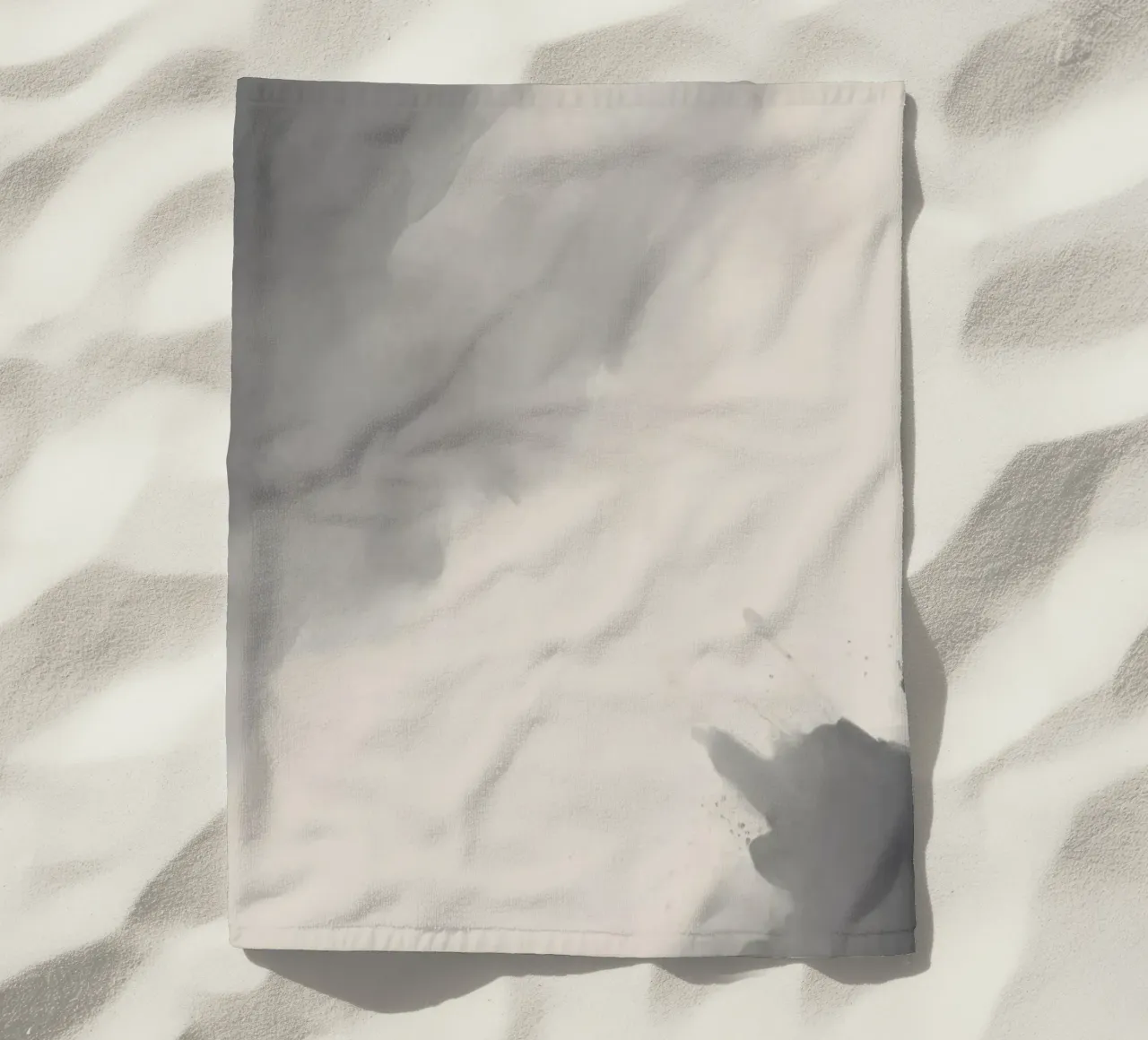 Dynamic abstract background with soft gradients and flowing beach towel by DesignDoodle