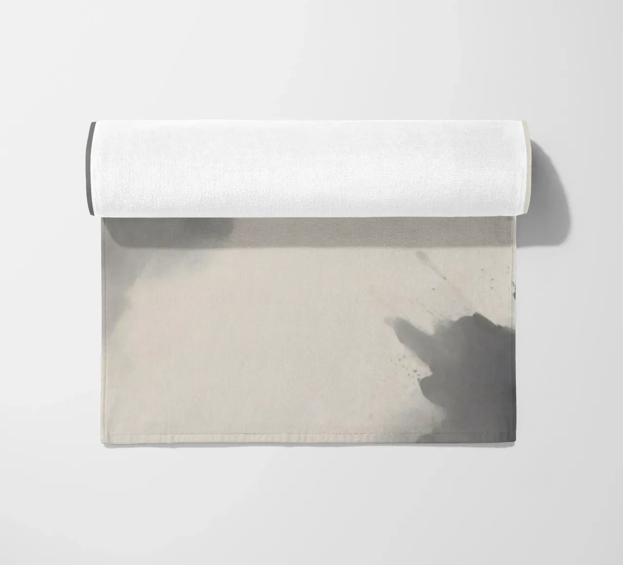 Dynamic abstract background with soft gradients and flowing beach towel by DesignDoodle